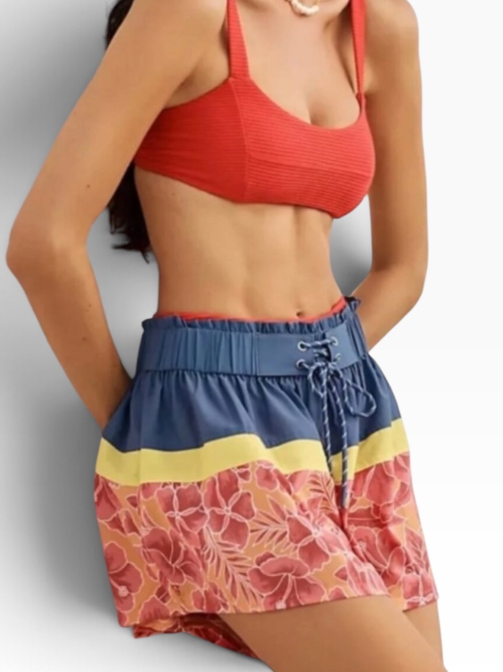 Celandine Flirty Surf Trunks from Anthropologie